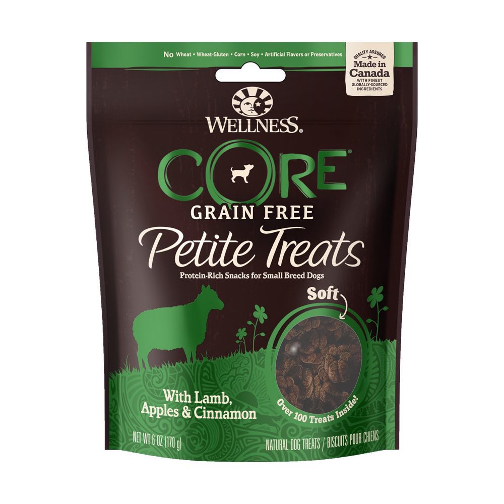 "Wellness Core Petite Treats Lamb, Apples & Cinnamon Soft Dog Treats 170g"