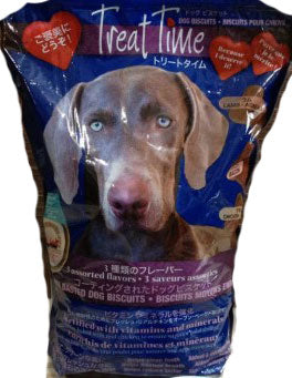 "Treat Time Medium Roasted Lamb, Bacon And Chicken Dog Biscuits 4lb"