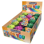 Vitakraft Neon Spikey Ball Dog Toy 1ct