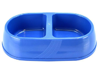 Petmate Designer Double Dinner Pet Dish Large