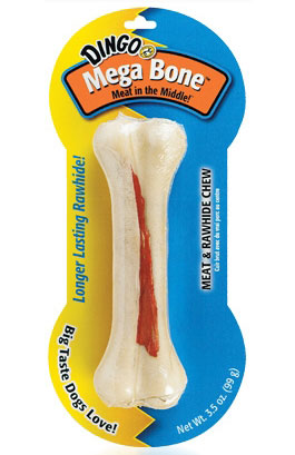 Dingo Mega Rawhide Bone Medium
