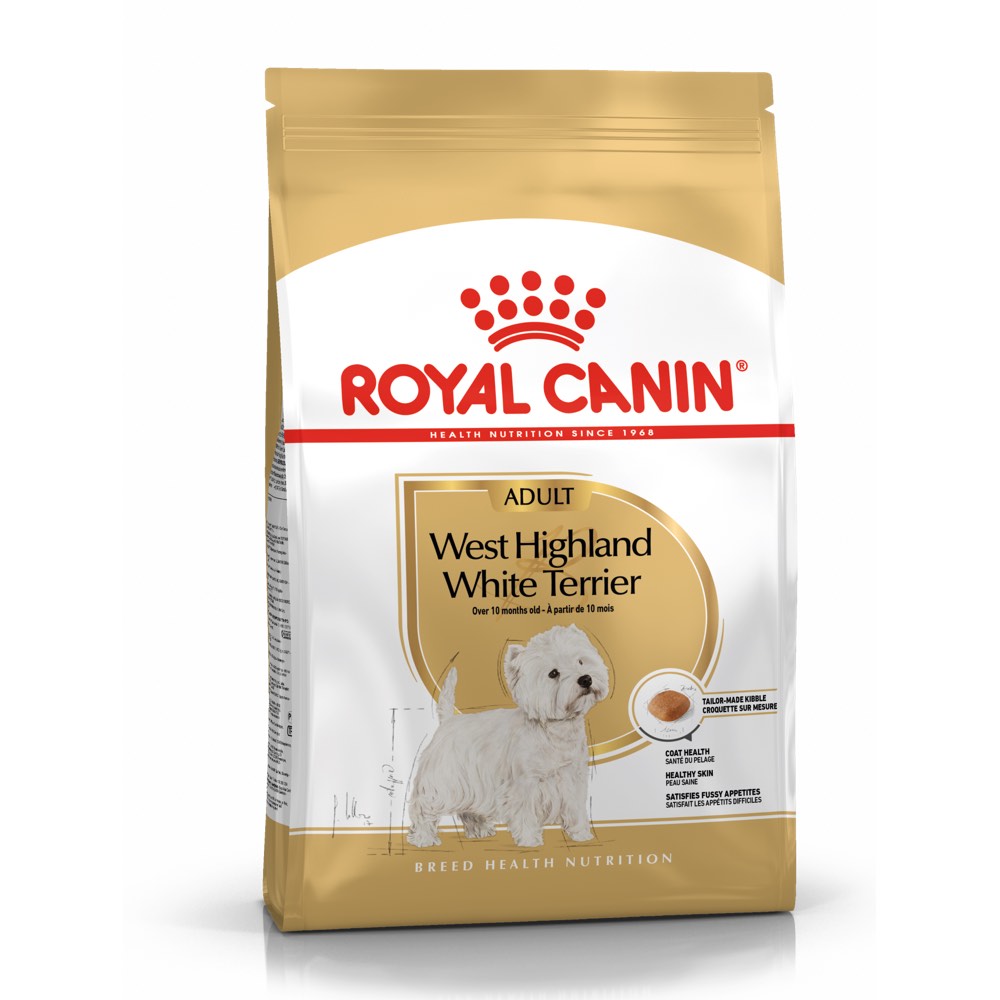 'BUNDLE DEAL': Royal Canin West Highland White Terrier Adult Dry Dog Food 3kg
