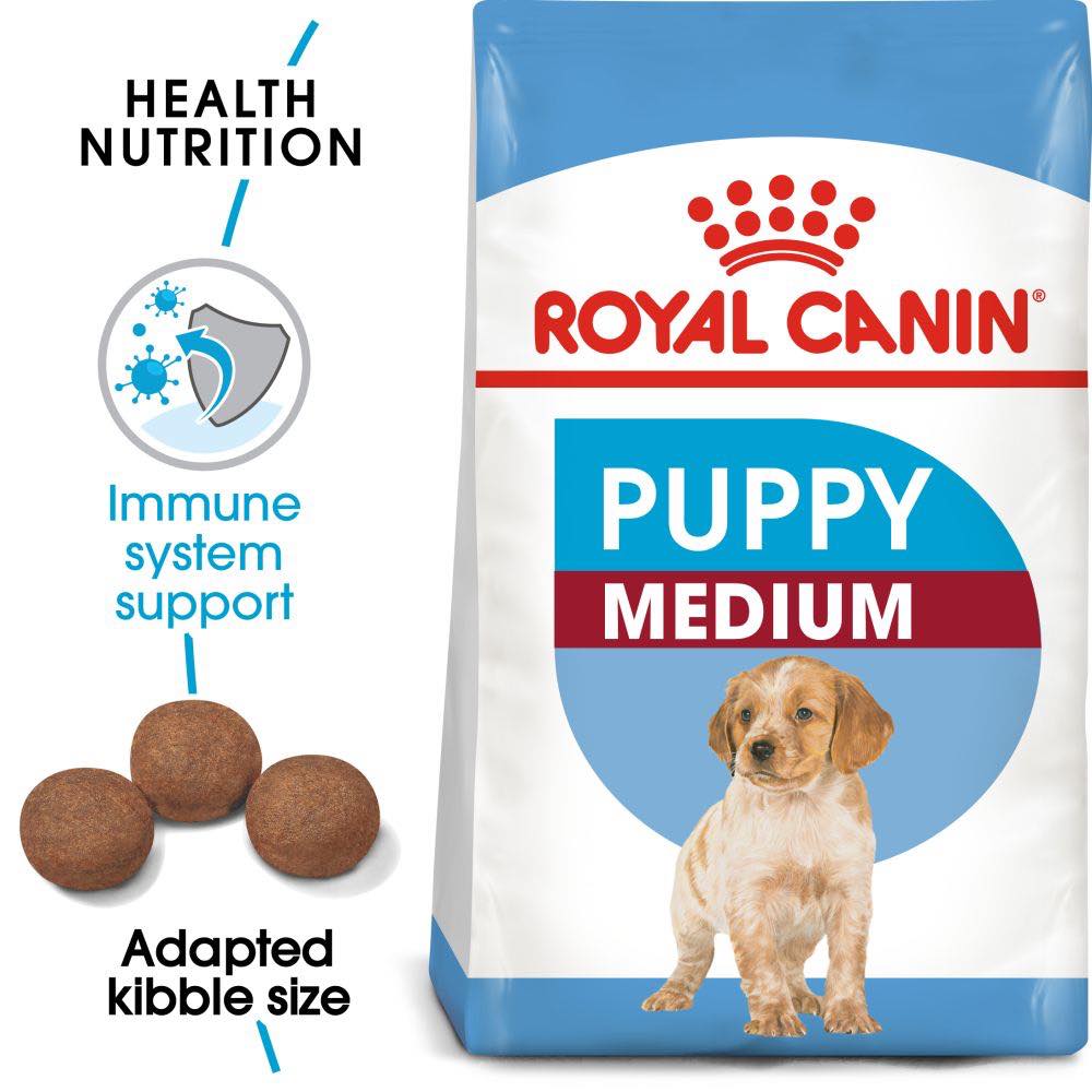 'BUNDLE DEAL': Royal Canin Medium Puppy Dry Dog Food 10kg