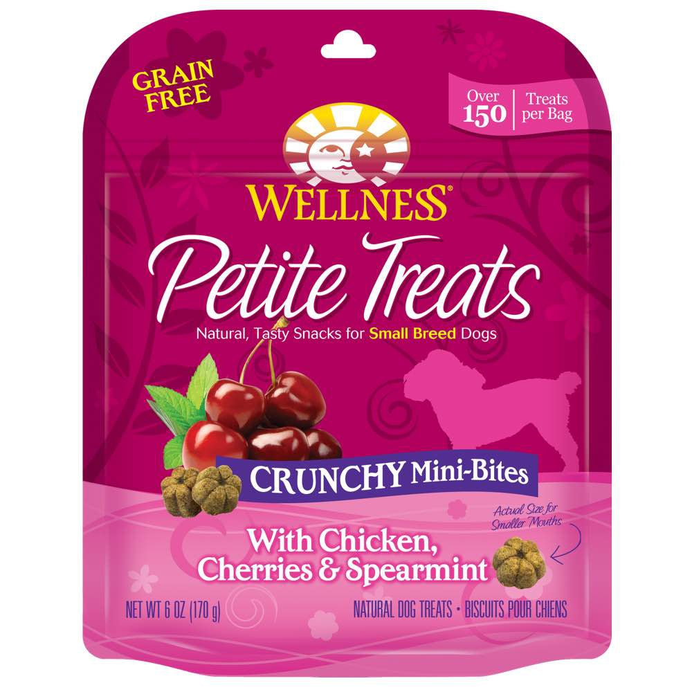 "Wellness Core Petite Treats Chicken, Cherries & Spearmint Soft Dog Treats 170g"